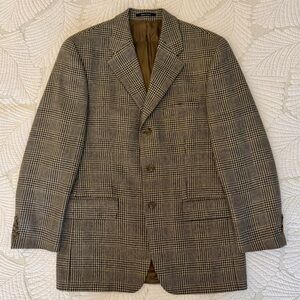 Polo University Club by Ralph Lauren Houndstooth Jacket, Size 40R